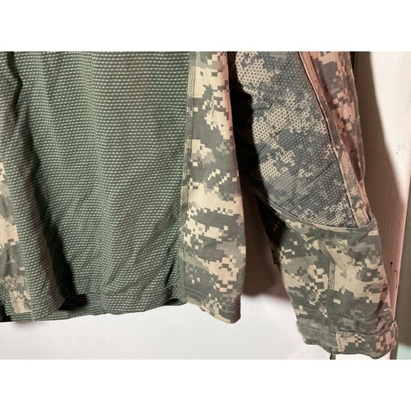 U.S. Army Combat Shirt - Desert Camo Flame Resistant Long-Sleeve SIZE Small ACS - Picture 3 of 7